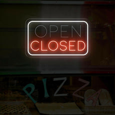 Dual LED Open/Closed Neon Sign - NEONXPERT