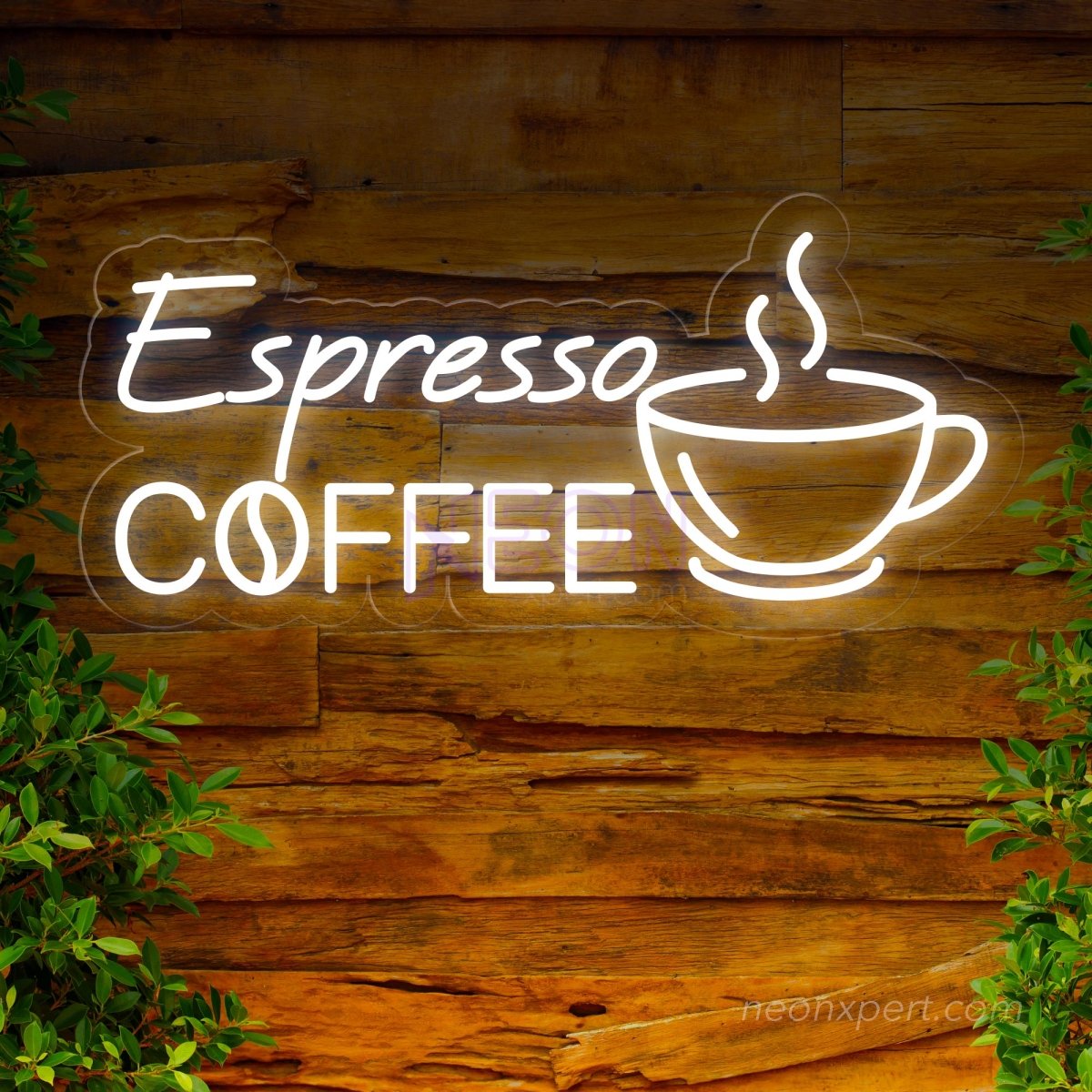 Espresso Coffee Neon Sign - Brew Your Space - NeonXpert