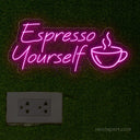 Espresso Yourself Neon Sign - Express Your Brew - NeonXpert