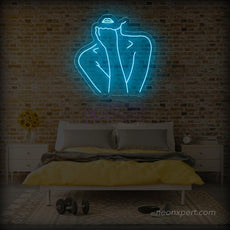 Female Body Silhouette Neon Light for Contemporary Spaces - NeonXpert