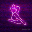 Female Body Silhouette Neon Sign - NeonXpert