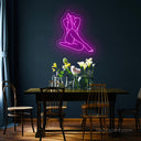Female Body Silhouette Neon Sign - NeonXpert