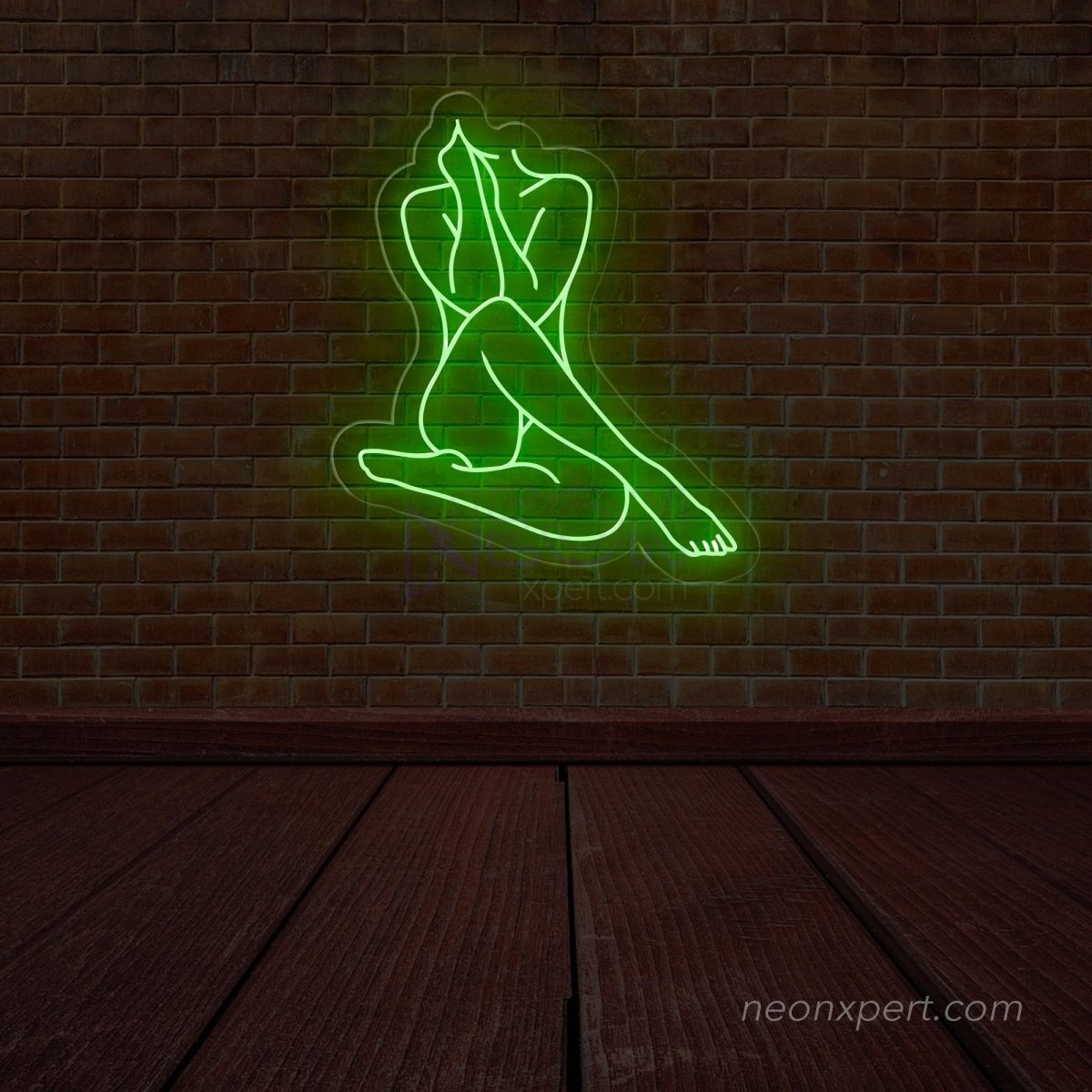 Female Body Silhouette Neon Sign - NeonXpert
