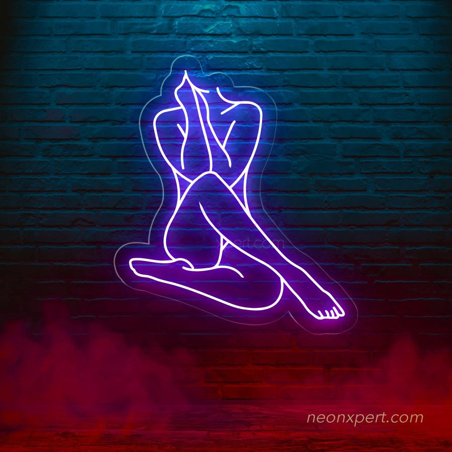 Female Body Silhouette Neon Sign - NeonXpert