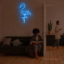 Flamingo Glass Neon Sign - LED Light up sign - NeonXpert