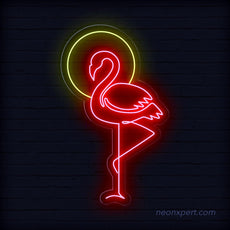 Flamingo Sun Neon LED Lights - NeonXpert