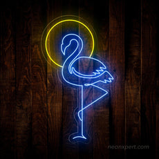 Flamingo Sun Neon LED Lights - NeonXpert