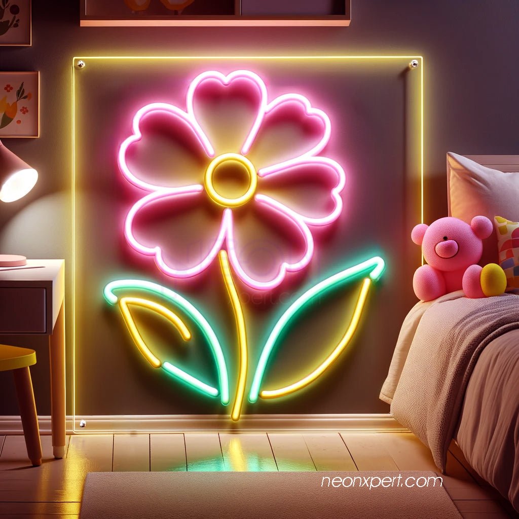 Flower LED Neon Sign - NeonXpert