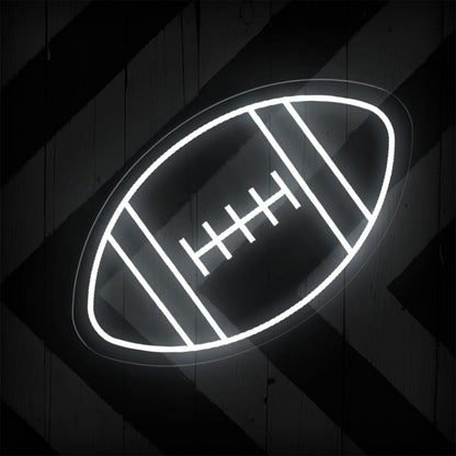 Football Neon Sign - Perfect LED Light for Game Rooms & Man Caves - NEONXPERT