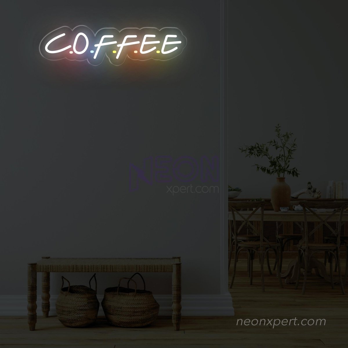 Friends Coffee LED Neon Sign: Perfect Brew for Fans - NeonXpert