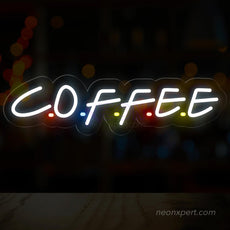 Friends Coffee LED Neon Sign: Perfect Brew for Fans - NeonXpert