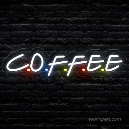 Friends Coffee LED Neon Sign: Perfect Brew for Fans - NeonXpert
