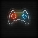 Game Controller Neon Sign - Essential Game Room Decor - NEONXPERT