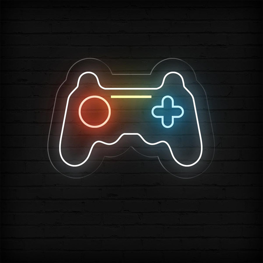 Game Controller Neon Sign - Essential Game Room Decor - NEONXPERT