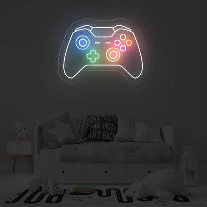 Game Controller Neon Sign - Light Up Your Gaming World - NEONXPERT