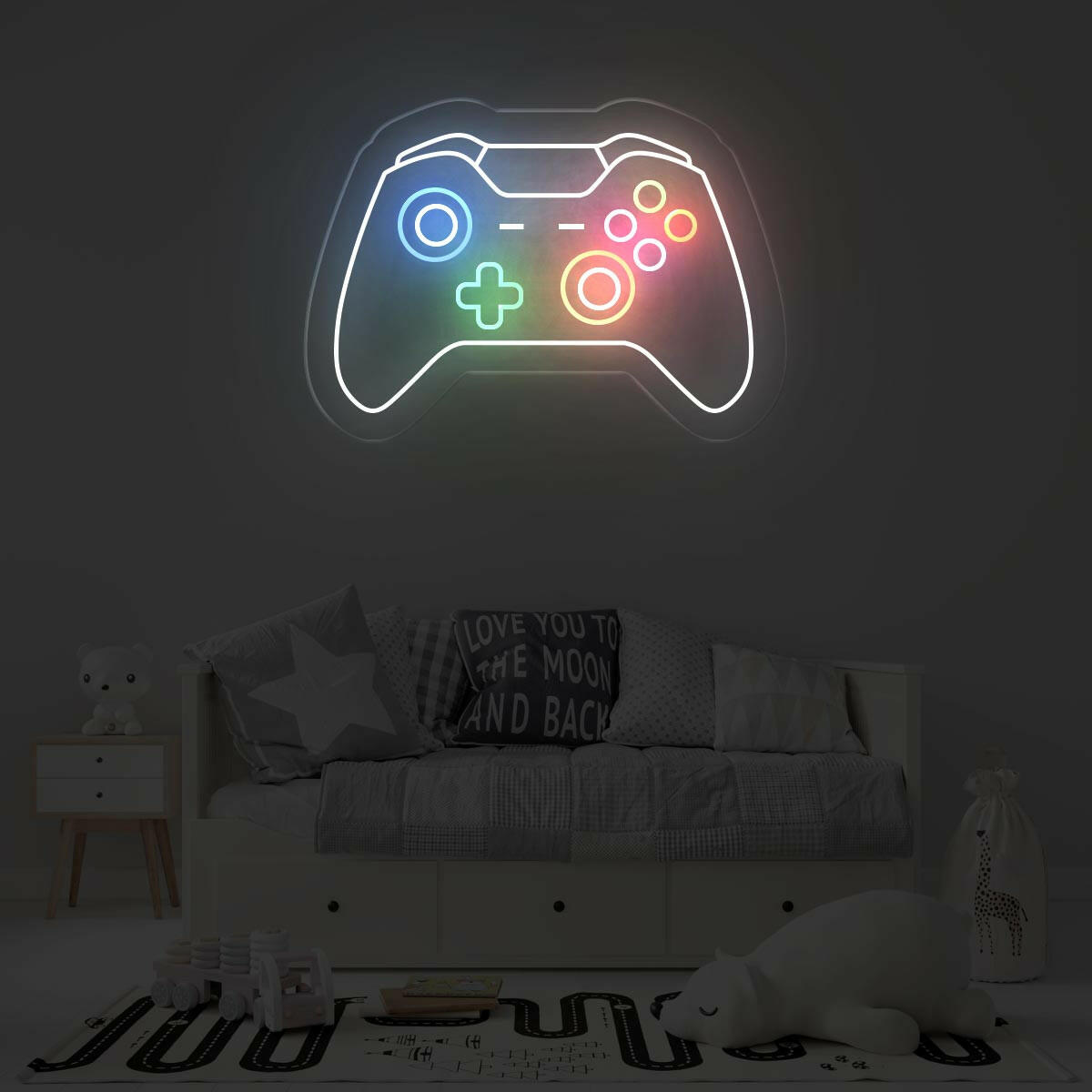 Game Controller Neon Sign - Light Up Your Gaming World - NEONXPERT