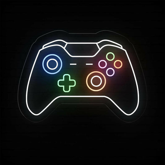 Game Controller Neon Sign - Light Up Your Gaming World - NEONXPERT