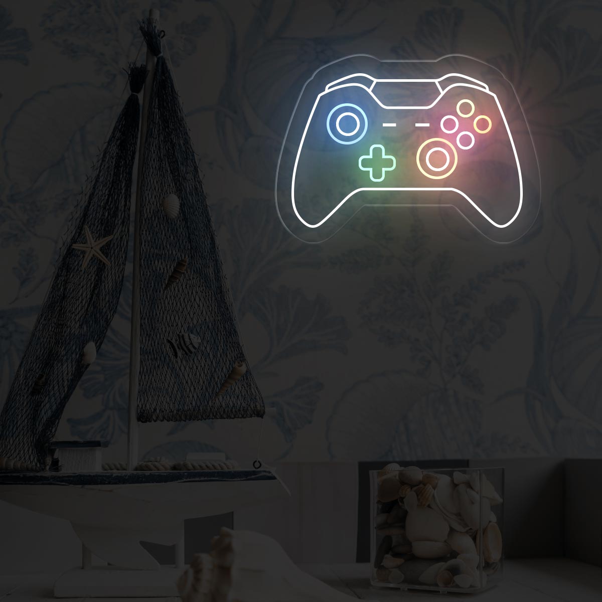 Game Controller Neon Sign - Light Up Your Gaming World - NEONXPERT