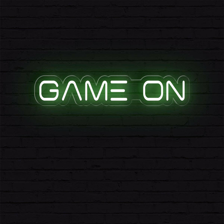 Game On Neon Sign - Game Room Led Light Decor - NeonXpert
