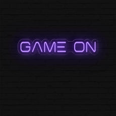 Game On Neon Sign - Game Room Led Light Decor - NEONXPERT