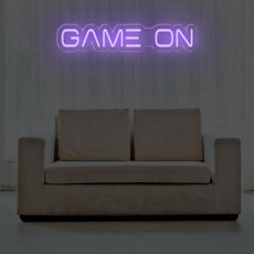 Game On Neon Sign - Game Room Led Light Decor - NEONXPERT