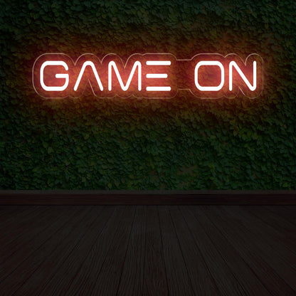 Game On Neon Sign - Game Room Led Light Decor - NEONXPERT