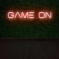 Game On Neon Sign - Game Room Led Light Decor - NEONXPERT