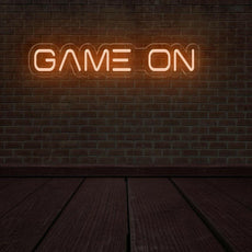 Game On Neon Sign - Game Room Led Light Decor - NEONXPERT