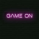 Game On Neon Sign - Game Room Led Light Decor - NEONXPERT