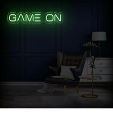 Game On Neon Sign - Game Room Led Light Decor - NEONXPERT