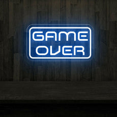 Game Over Neon Sign | Perfect LED Light For Game Room - NEONXPERT