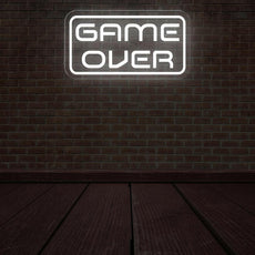 Game Over Neon Sign | Perfect LED Light For Game Room - NEONXPERT