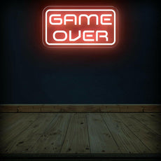 Game Over Neon Sign | Perfect LED Light For Game Room - NEONXPERT