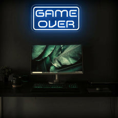 Game Over Neon Sign | Perfect LED Light For Game Room - NEONXPERT