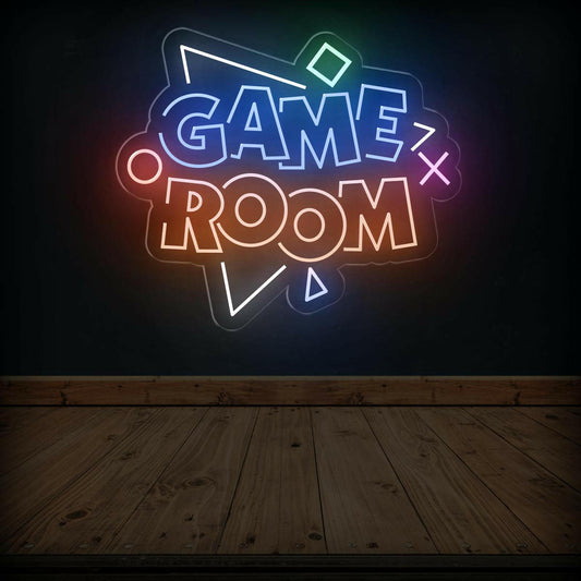 Game Room Neon Sign | Perfect LED Light For Gaming Space - NEONXPERT