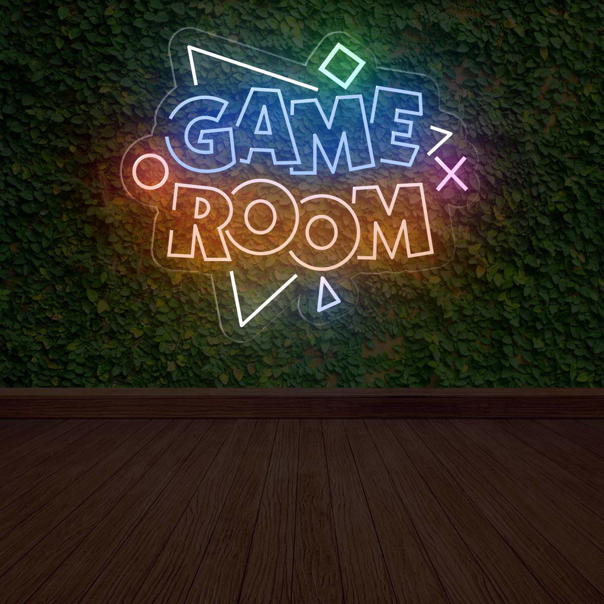 Neon sign game room sales