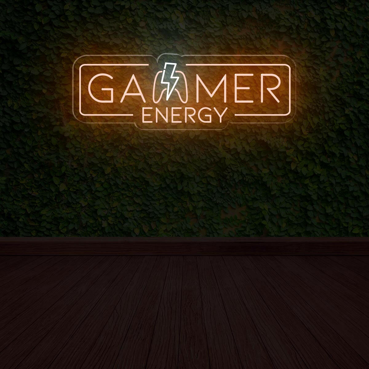 Gamer Energy LED Neon Sign: Brighten Up Your Gaming Room - NEONXPERT