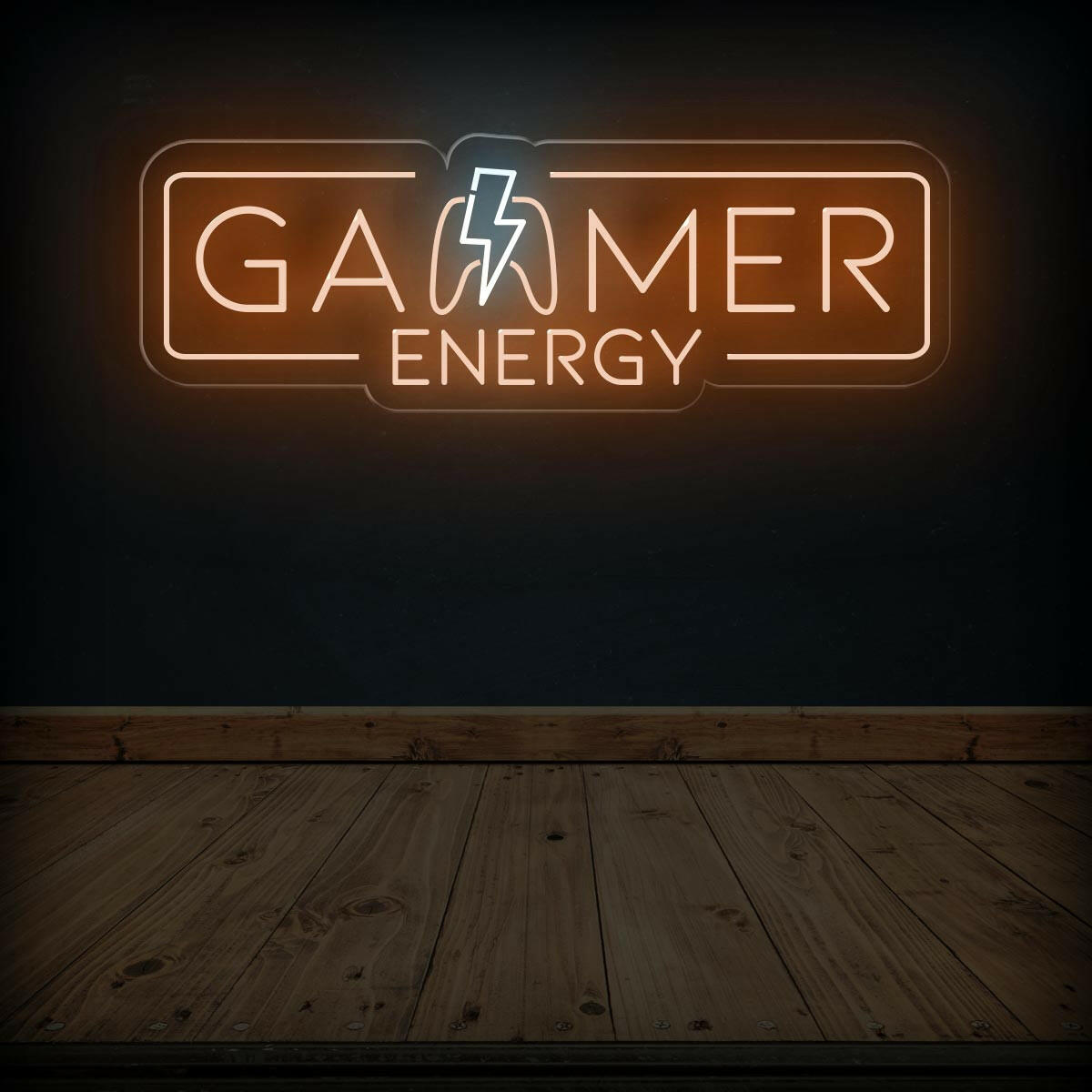 Gamer Energy LED Neon Sign: Brighten Up Your Gaming Room - NEONXPERT