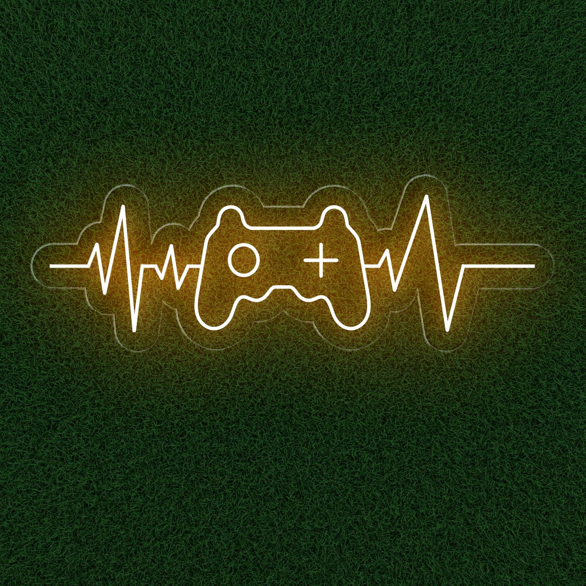 Gamer Heartbeat LED Neon Sign | Best Gaming Room Decor - NEONXPERT