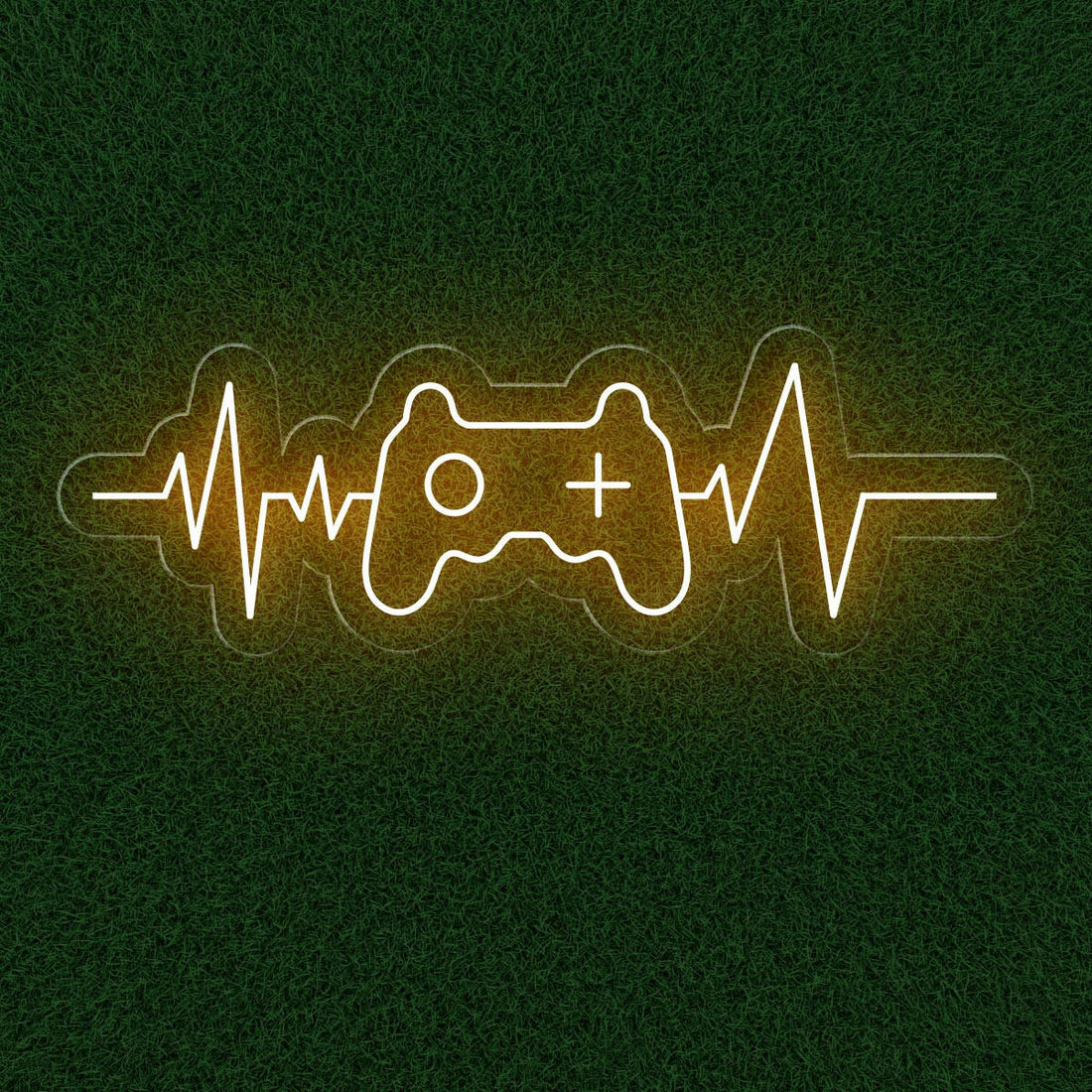 Gamer Heartbeat LED Neon Sign | Best Gaming Room Decor - NeonXpert