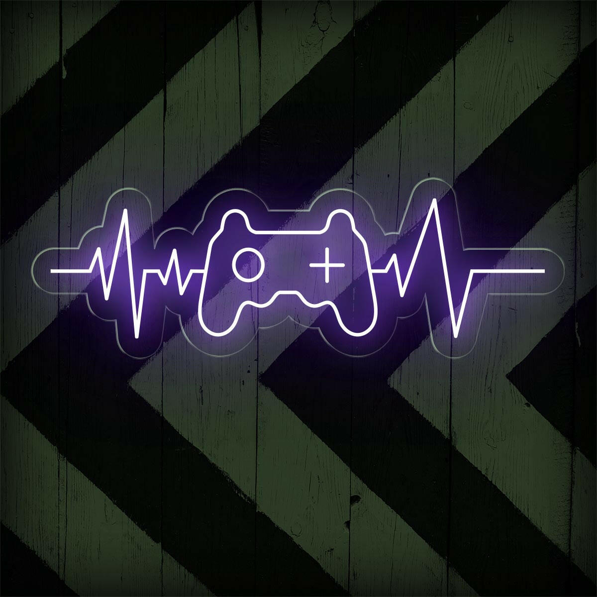 Gamer Heartbeat LED Neon Sign | Best Gaming Room Decor - NeonXpert