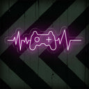Gamer Heartbeat LED Neon Sign | Best Gaming Room Decor - NEONXPERT