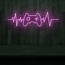 Gamer Heartbeat LED Neon Sign | Best Gaming Room Decor - NEONXPERT
