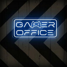 Gamer Office Neon Sign - Illuminate Your Workspace with Style - NEONXPERT