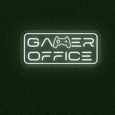 Gamer Office Neon Sign - Illuminate Your Workspace with Style - NEONXPERT