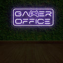 Gamer Office Neon Sign - Illuminate Your Workspace with Style - NEONXPERT