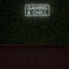 Gaming & Chill Neon Sign - Cozy Game Room Lighting - NEONXPERT