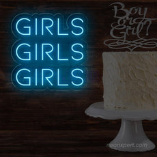 Girls Girls Girls LED Neon Sign - NeonXpert