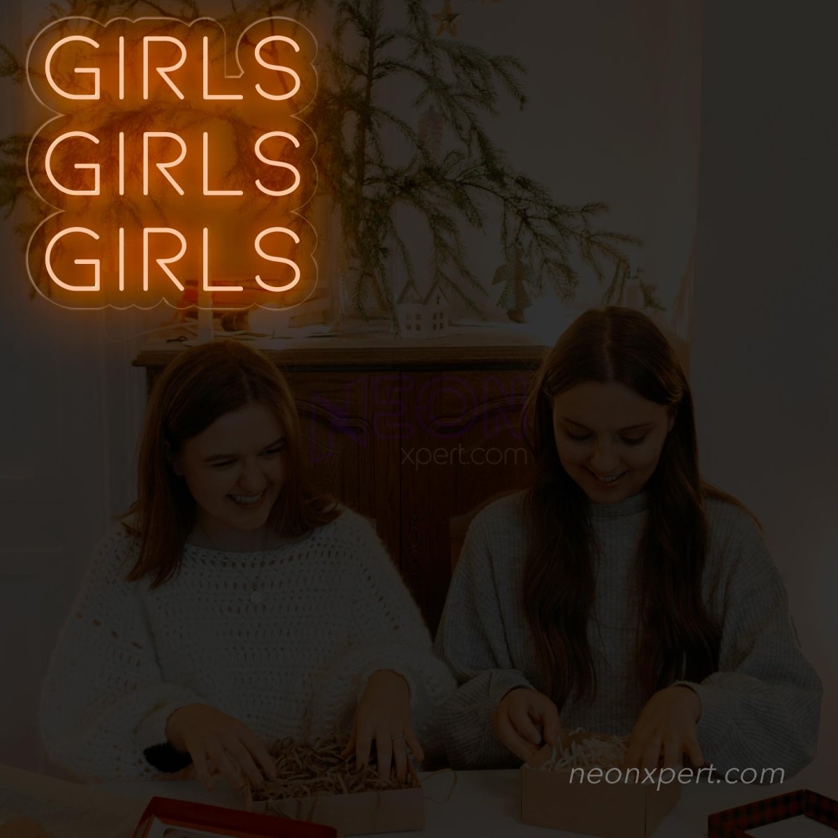 Girls Girls Girls LED Neon Sign - NeonXpert