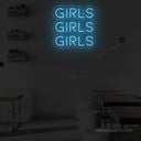 Girls Girls Girls LED Neon Sign - NeonXpert